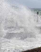 waves and sea spray